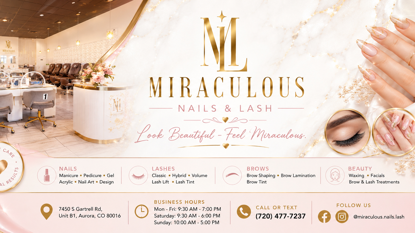 Miraculous Nails & Lash (Next to Forest Hill Dental) logo