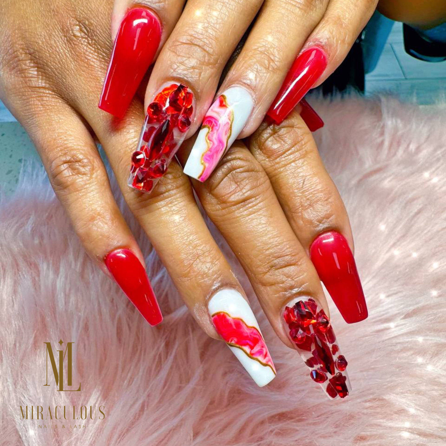 Miraculous Nails & Lash (Next to Forest Hill Dental) nail work in Aurora, Colorado